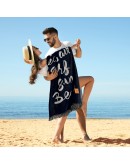 GREENWICH POLO CLUB ΠΕΤΣΕΤΑ ΘΑΛΑΣΣΗΣ 90Χ170 3641 BLACK