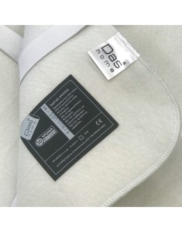 DAS HOME ΗΛΕΚΤΡΙΚΗ ΚΟΥΒΕΡΤΑ CLASSIC KING SIZE 0487 ECRU