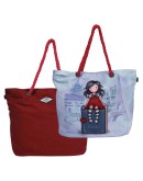 SANTORO ΤΣΑΝΤΑ ΘΑΛΑΣΣΗΣ 5828 ΚΟΚΚΙΝΟ, ΜΠΛΕ