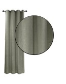 DAS HOME ΚΟΥΡΤΙΝΑ ΜΕ ΚΡΙΚΟΥΣ 140Χ270 2248 ΑΝΘΡΑΚΙ