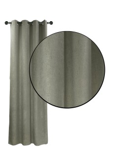 DAS HOME ΚΟΥΡΤΙΝΑ ΜΕ ΚΡΙΚΟΥΣ 140Χ270 2248 ΑΝΘΡΑΚΙ