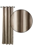 DAS HOME ΚΟΥΡΤΙΝΑ ΜΕ ΚΡΙΚΟΥΣ 140Χ270 2227 ΜΠΕΖ