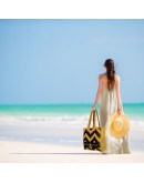 GREENWICH POLO CLUB ΤΣΑΝΤΑ ΘΑΛΑΣΣΗΣ 42Χ45 3650 BLACK, OCHRE