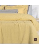 GREENWICH POLO CLUB ΚΟΥΒΕΡΤΑ ΠΙΚΕ 230X250 ESSENTIAL 3405 ΚΙΤΡΙΝΟ