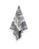 GREENWICH POLO PAREO PESTEMAL 80Χ170 3841 GREY