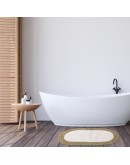 DAS HOME ΤΑΠΕΤΟ 50Χ80 0667 ΛΕΥΚΟ, ΜΠΕΖ