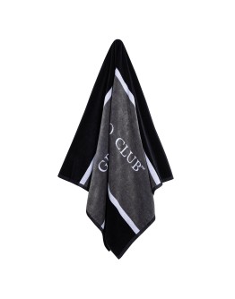 GREENWICH POLO CLUB ΠΕΤΣΕΤΑ ΘΑΛΑΣΣΗΣ 90Χ180 ESSENTAL 3865 BLACK, GREY