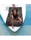 GREENWICH POLO CLUB ΠΕΤΣΕΤΑ ΘΑΛΑΣΣΗΣ 90Χ180 3770 BLACK, TAUPE