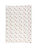 DAS BABY ΚΟΥΒΕΡΤΑ-ΜΟΥΣΕΛΙΝΑ ΚΟΥΝΙΑΣ RELAX 6621 ΚΟΚΚΙΝΟ, ΛΕΥΚΟ