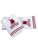 GREENWICH POLO CLUB ΠΕΤΣΕΤΕΣ ΚΟΥΖΙΝΑΣ ΣΕΤ 2TMX 40Χ60 2805 ΚΟΚΚΙΝΟ, ΛΕΥΚΟ