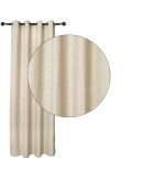 DAS HOME ΚΟΥΡΤΙΝΑ ΜΕ ΚΡΙΚΟΥΣ 140Χ270 2250 ΜΠΕΖ