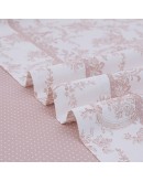 Liolios: Σετ σεντόνια υπέρδιπλα, Chantal pink 