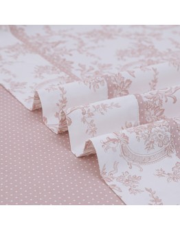 Liolios: Σετ σεντόνια υπέρδιπλα, Chantal pink 