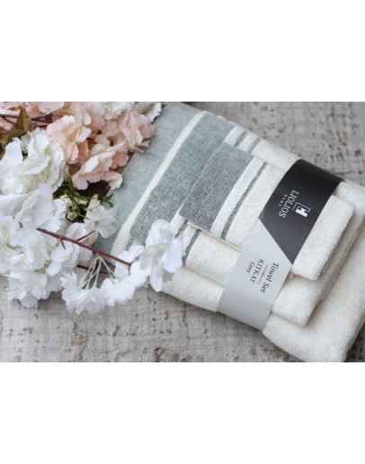 Liolios: Σετ πετσέτες, Kitkat grey