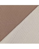 Borea: Κουβερλί Υπέρδιπλο, Diamond, Εκρού-Καφέ