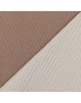 Borea: Κουβερλί Υπέρδιπλο, Diamond, Εκρού-Καφέ