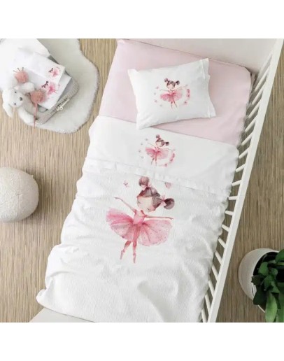 Borea: Κουβέρτα Πικέ Κούνιας, Balletto