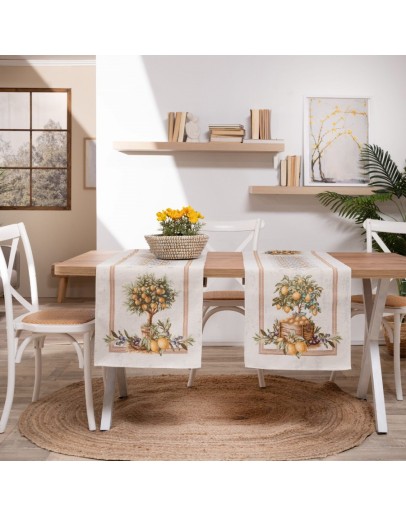 Teoran: Τραβέρσα 45X140εκ, Mediterraneo