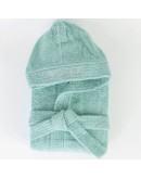 Borea: Μπουρνούζι Εφηβικό Με Κουκούλα, Teenager, Φυστικί