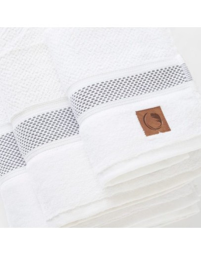 Borea: Πετσέτα Μπάνιου, Lava, Λευκό