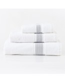 Borea: Πετσέτα Μπάνιου, Lava, Λευκό