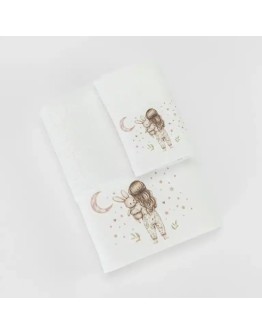 Borea: Σετ πετσέτες 2 τεμαχίων, Goodnight Ροζέ