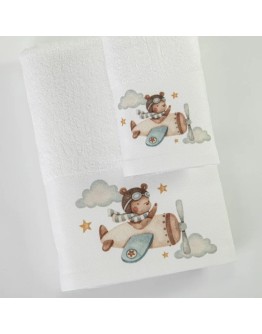 Borea: Σετ πετσέτες 2 τεμαχίων, Pilot