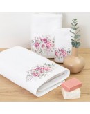 Borea: Σετ Πετσέτες 2 τεμαχίων, Agnes, Λευκό