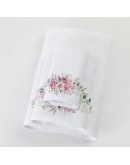 Borea: Σετ Πετσέτες 2 τεμαχίων, Agnes, Λευκό