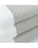 Borea: Σετ Πετσέτες 3 τεμαχίων, Pois, Λευκό