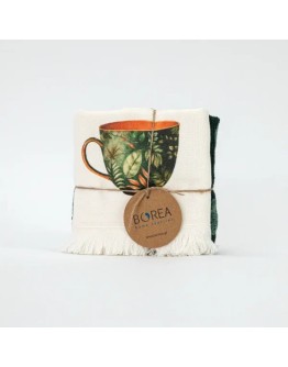 Borea: Σετ Ποτηρόπανα Κουζίνας, Green Tea