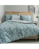 Salonica: Σετ σεντόνια υπέρδιπλα , Sahara (Τιρκουάζ)