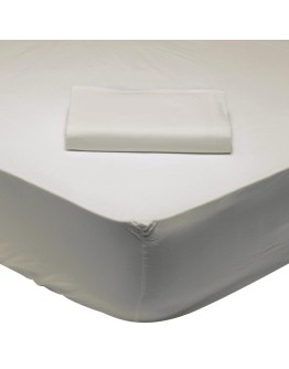 Das Home: Σεντόνι με λάστιχο μονό, Ice Grey 1020