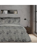 Das Home: Σετ σεντόνια ημίδιπλα με λάστιχο, Casual 5421