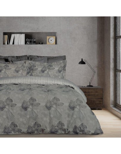 Das Home: Σετ σεντόνια ημίδιπλα με λάστιχο, Casual 5421