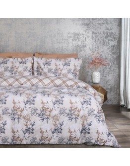 Das Home: Σετ σεντόνια ημίδιπλα με λάστιχο, Casual 5422