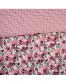 Das Home: Σετ σεντόνια ημίδιπλα με λάστιχο, Casual 5424