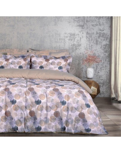 Das Home: Σετ σεντόνια ημίδιπλα με λάστιχο, Casual 5426 Das Home: Σετ σεντόνια ημίδιπλα με λάστιχο, Casual 5426