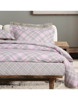 Das Home: Σετ σεντόνια υπέρδιπλα με λάστιχο, Casual 5436