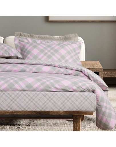 Das Home: Σετ σεντόνια υπέρδιπλα με λάστιχο, Casual 5436 Das Home: Σετ σεντόνια υπέρδιπλα με λάστιχο, Casual 5436