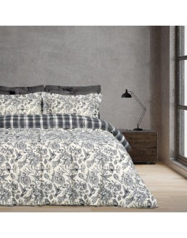 Das Home: Σετ παπλωματοθήκη μονή, Happy 9648