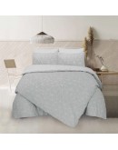 Espree: Σετ σεντόνια διπλά Mila Grey, 4 τεμαχίων