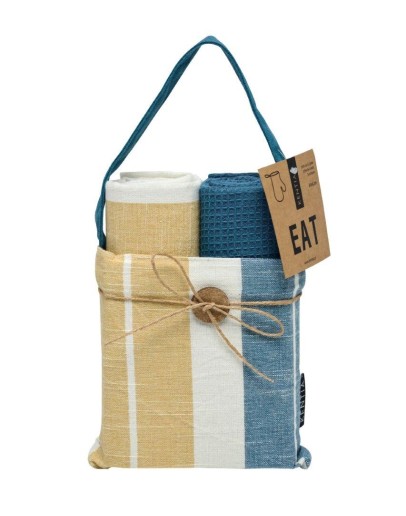 Kentia: Σετ πετσέτες-τσαντάκι κουζίνας, Toalla 242