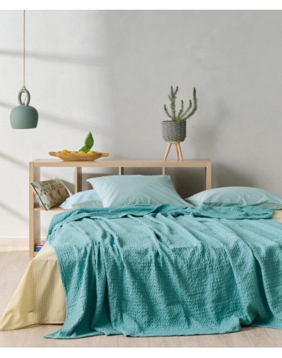 KENTIA: ILLUSION 07 ΚΟΥΒΕΡΤΑ ΥΠΕΡΔΙΠΛΗ ΒΑΜΒΑΚΕΡΗ  WAFFLE