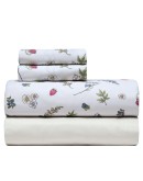 KENTIA: Σετ σεντόνια υπέρδιπλα λάστιχο, Frutilla 12