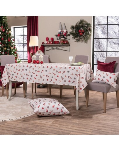 Teoran: Xmas τραπεζομάντηλο 135Χ180, Hilden
