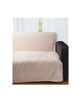 Silk Fashion: Διακοσμητικό fleece ριχτάρι 029, nature