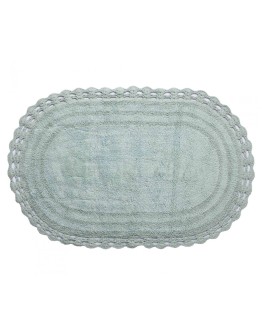 Silk Fashion: Πατάκι Oval, Mint