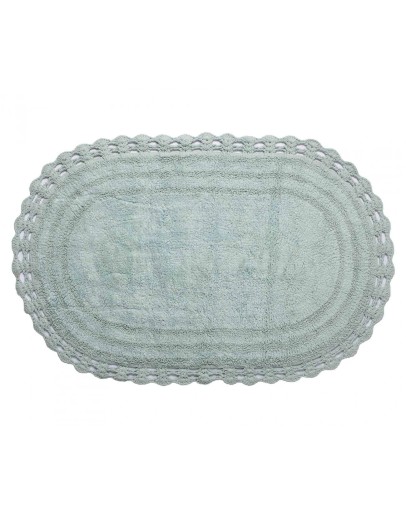 Silk Fashion: Πατάκι Oval, Mint