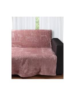 Silk Fashion: Διακοσμητικό fleece ριχτάρι 031, pink